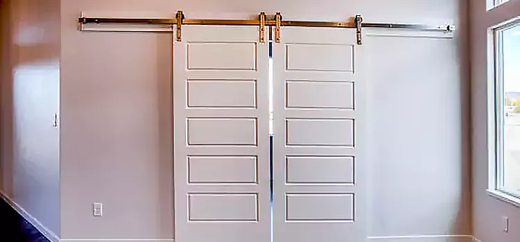 Glass Barn Door with Installation Hardware Kit Lethbridge